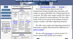 Desktop Screenshot of dramasource.com